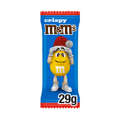 M&M's Crispy Milk Chocolate Christmas Santa Treat