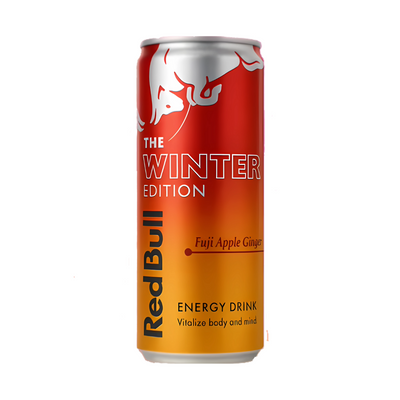 Red Bull Energy Drink The Winter Edition Fuji Apple Ginger