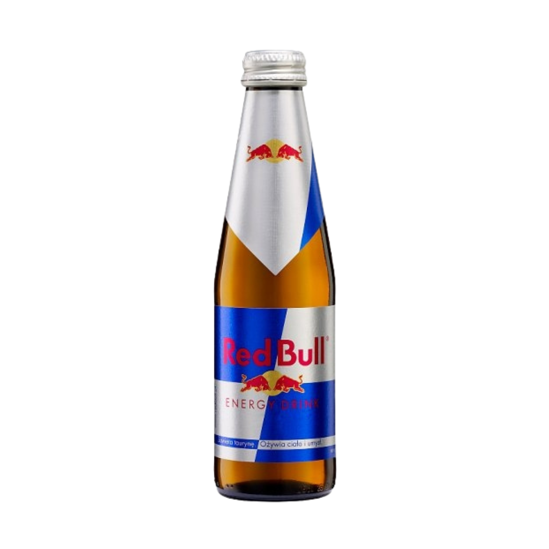 Red Bull Energy Drink Glass Bottle Original