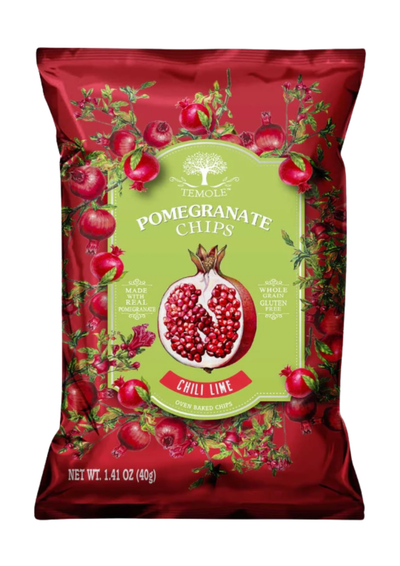 Temole Pomegranate Chips Chili Lime