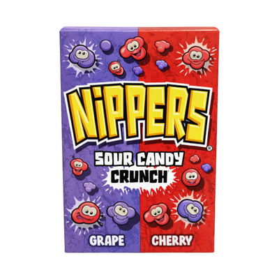 Nippers Sour Candy Crunch Grape Cherry