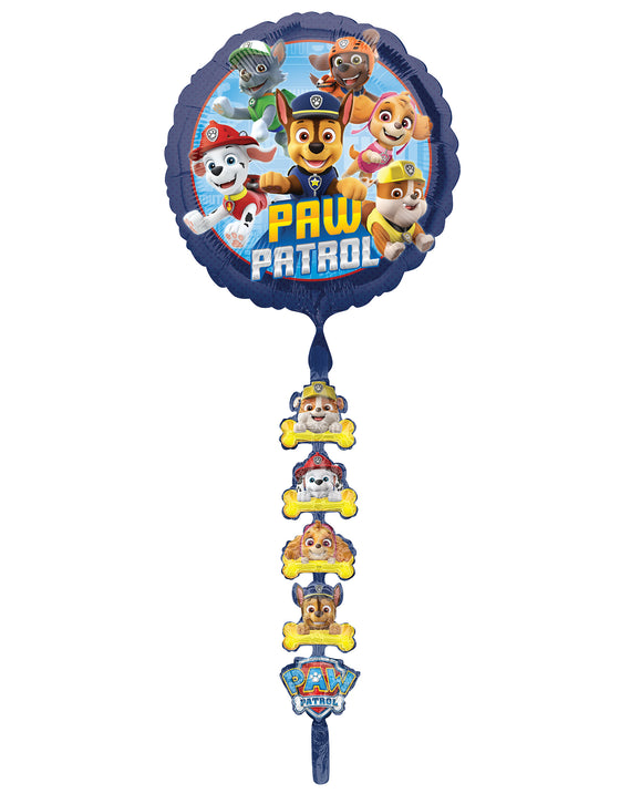 Ballon aluminium Airwalker Pat Patrouille 60 cm