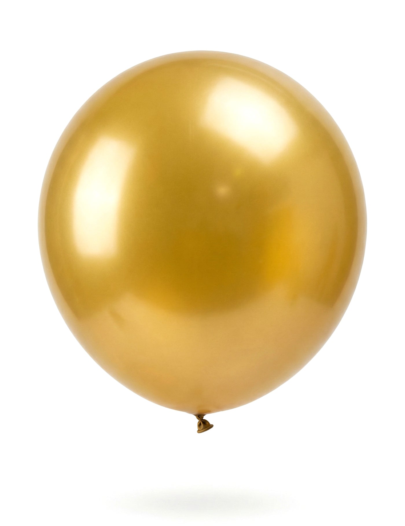 Ballon géant en latex doré 80 cm