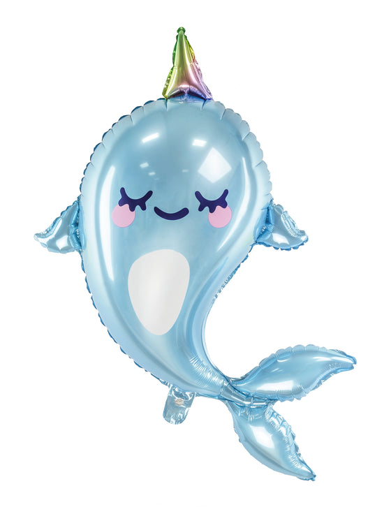 Ballon géant narval 53 x 87 cm