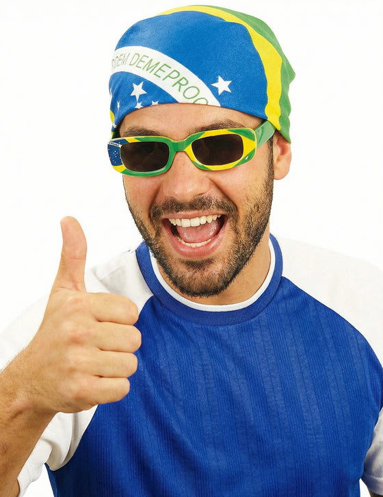 Bandana supporter Brésil 55 x 55 cm