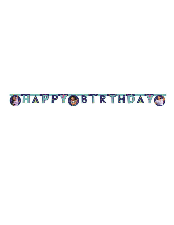 Bannière Happy Birthday en carton Encanto 2 m