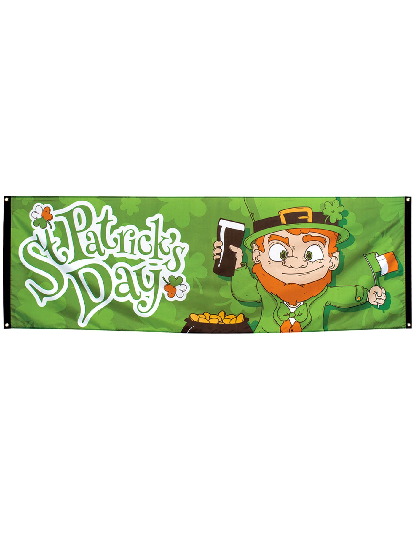 Bannière Saint Patrick's day 220 x 74 cm