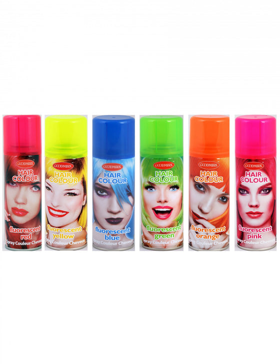Bombe couleur fluo pour cheveux 125 ml