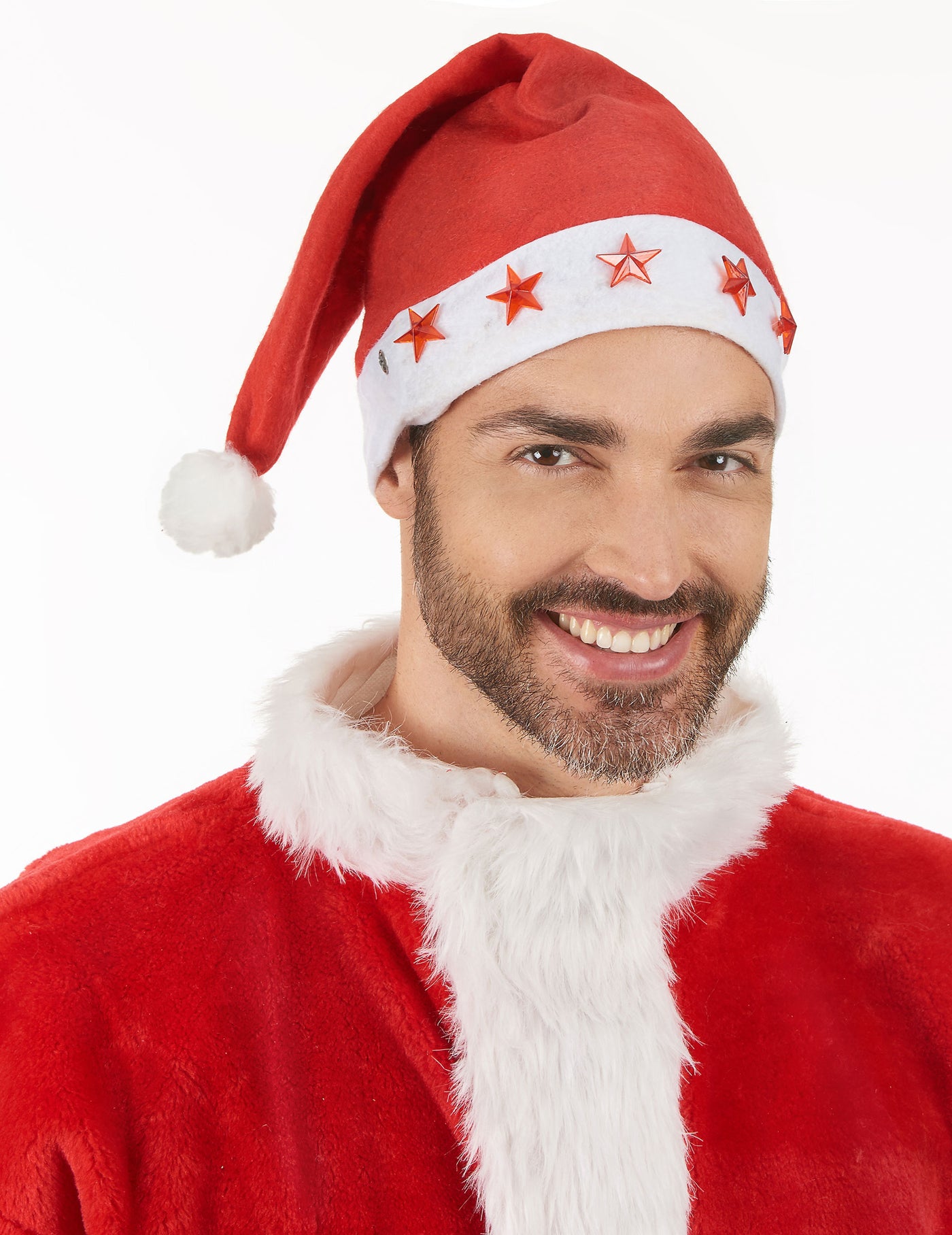 Bonnet lumineux Père Noël