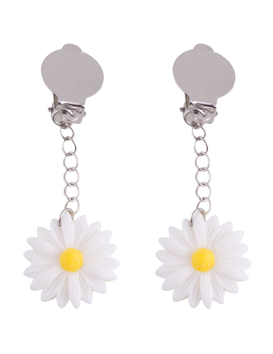 Boucles d'oreilles marguerites adulte