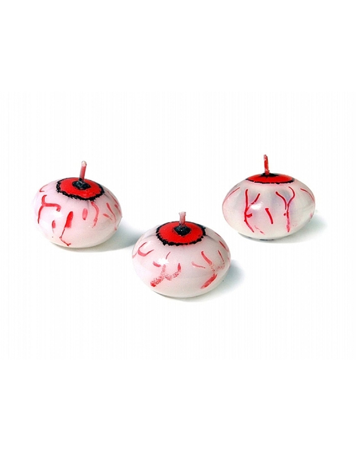 Bougie flottante Oeil ensanglanté Halloween 4 cm
