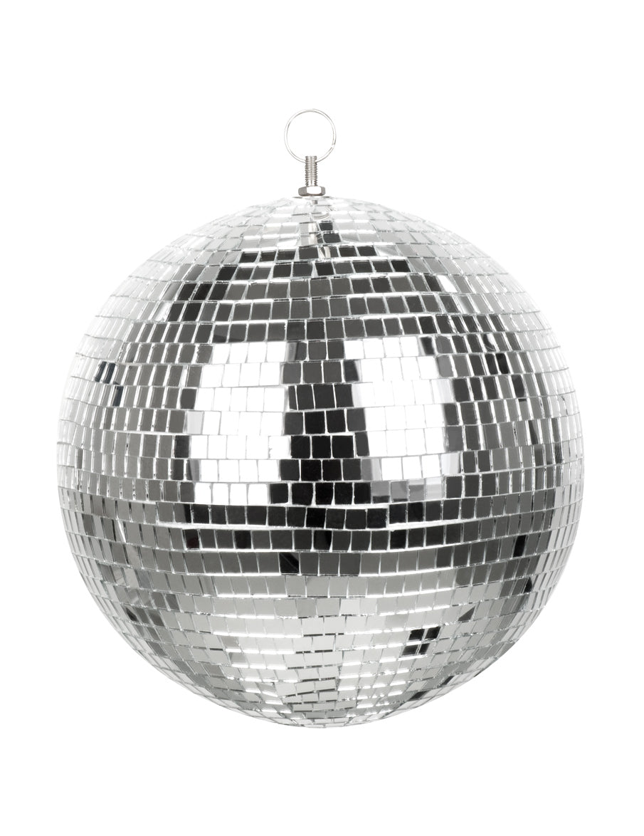 Boule à facettes argent - L 30 cm