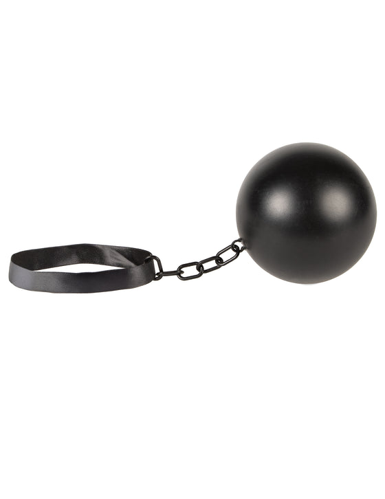 Boulet et chaînes de prisonnier adulte