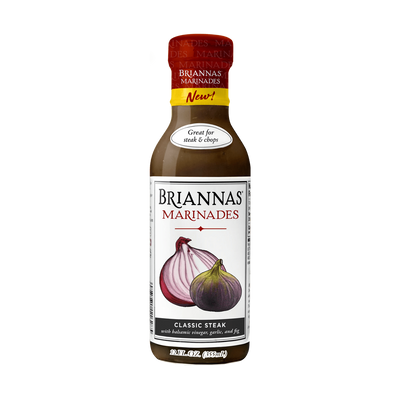 Briannas Marinades Classic Steak With Balsamic Vinegar & Garlic & Fig