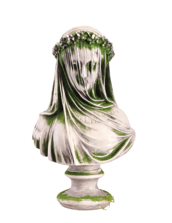 Buste de femme fantôme en résine 34 cm