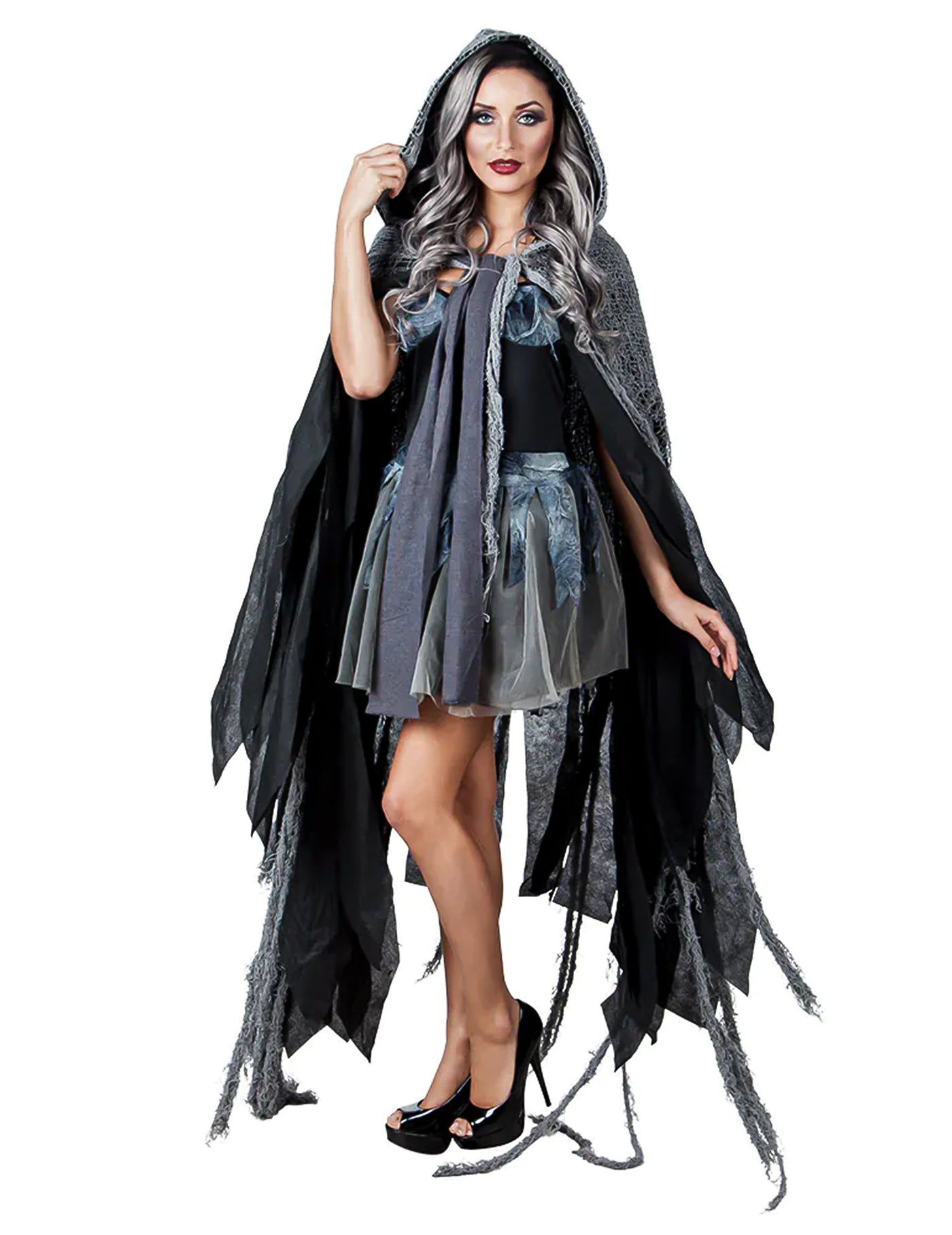 Cape obscure 150 cm adulte Halloween