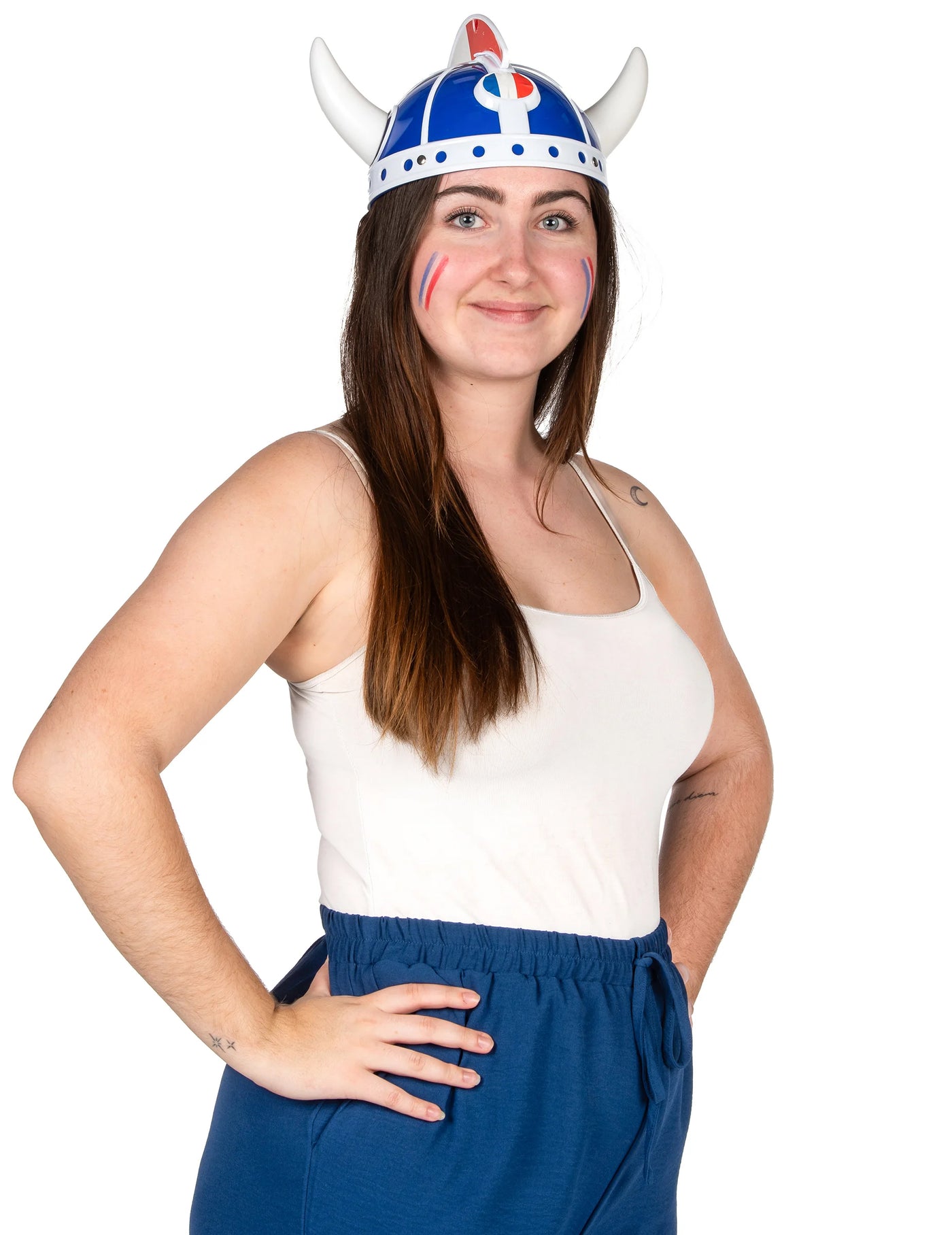 Casque gaulois supporter adulte