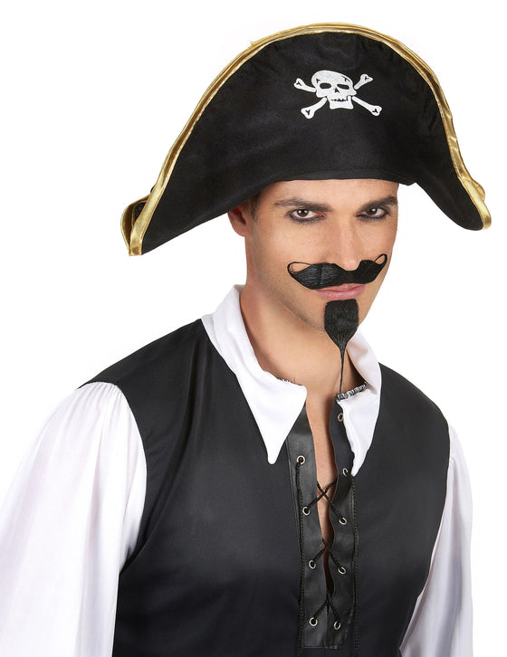 Chapeau chef des pirates adulte