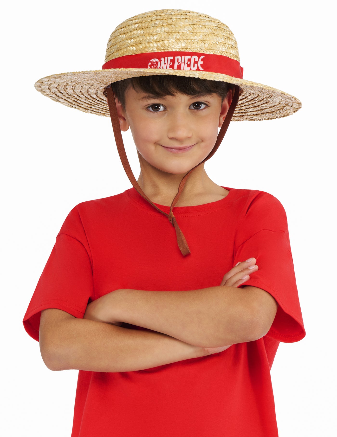 Chapeau de pirate Luffy One Piece enfant
