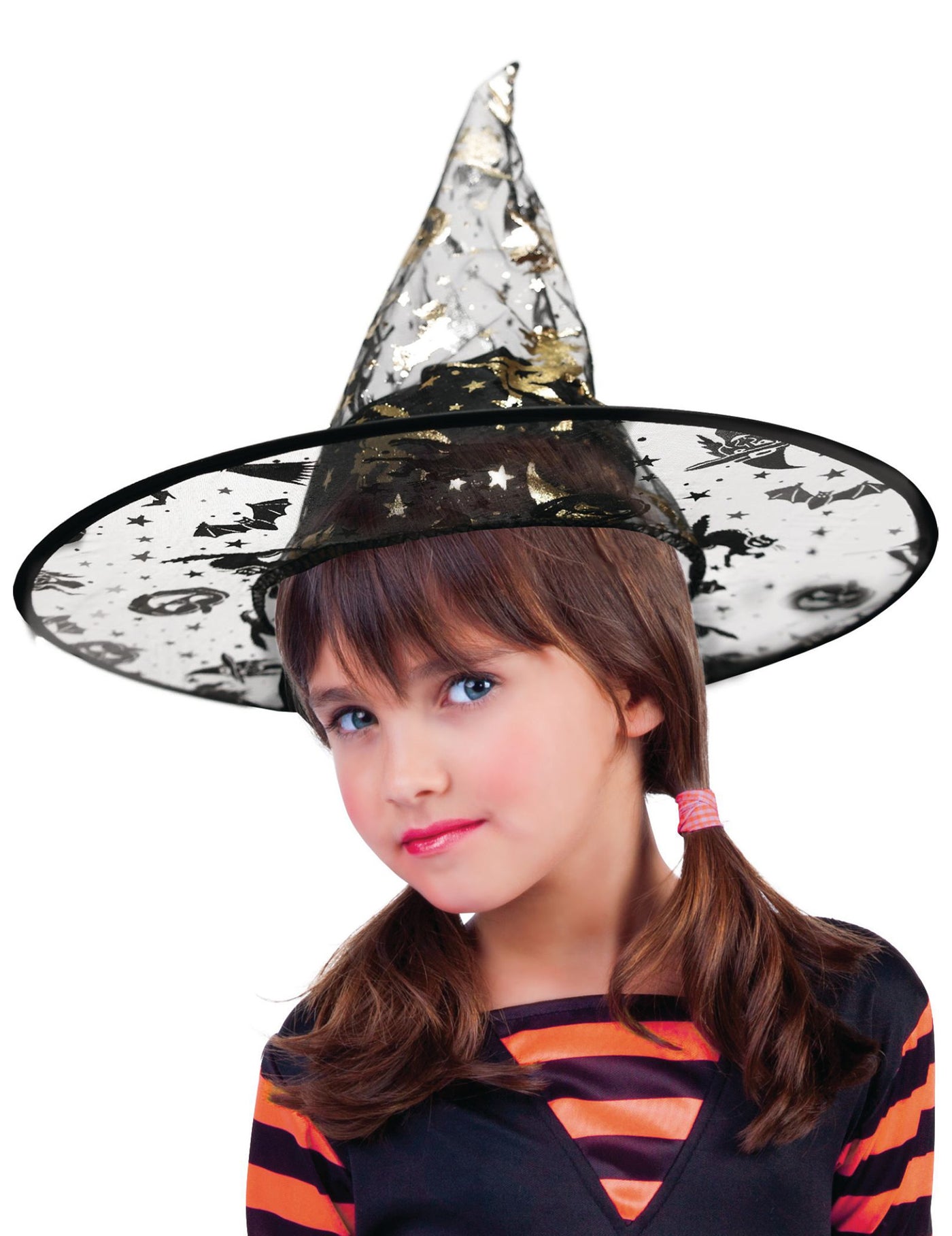 Chapeau de sorcière araignée enfant