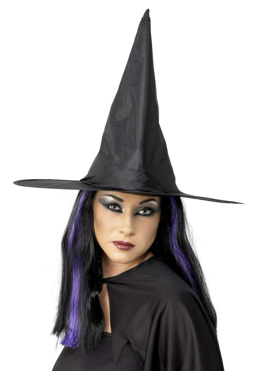 Chapeau sorcière noir femme