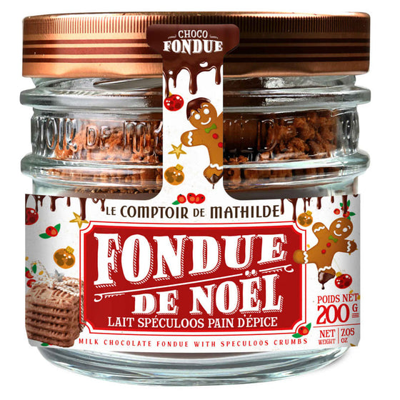 Anti-Gaspi - Fondue de Noël - Chocolat au Lait Brisures de Speculoos - 200g