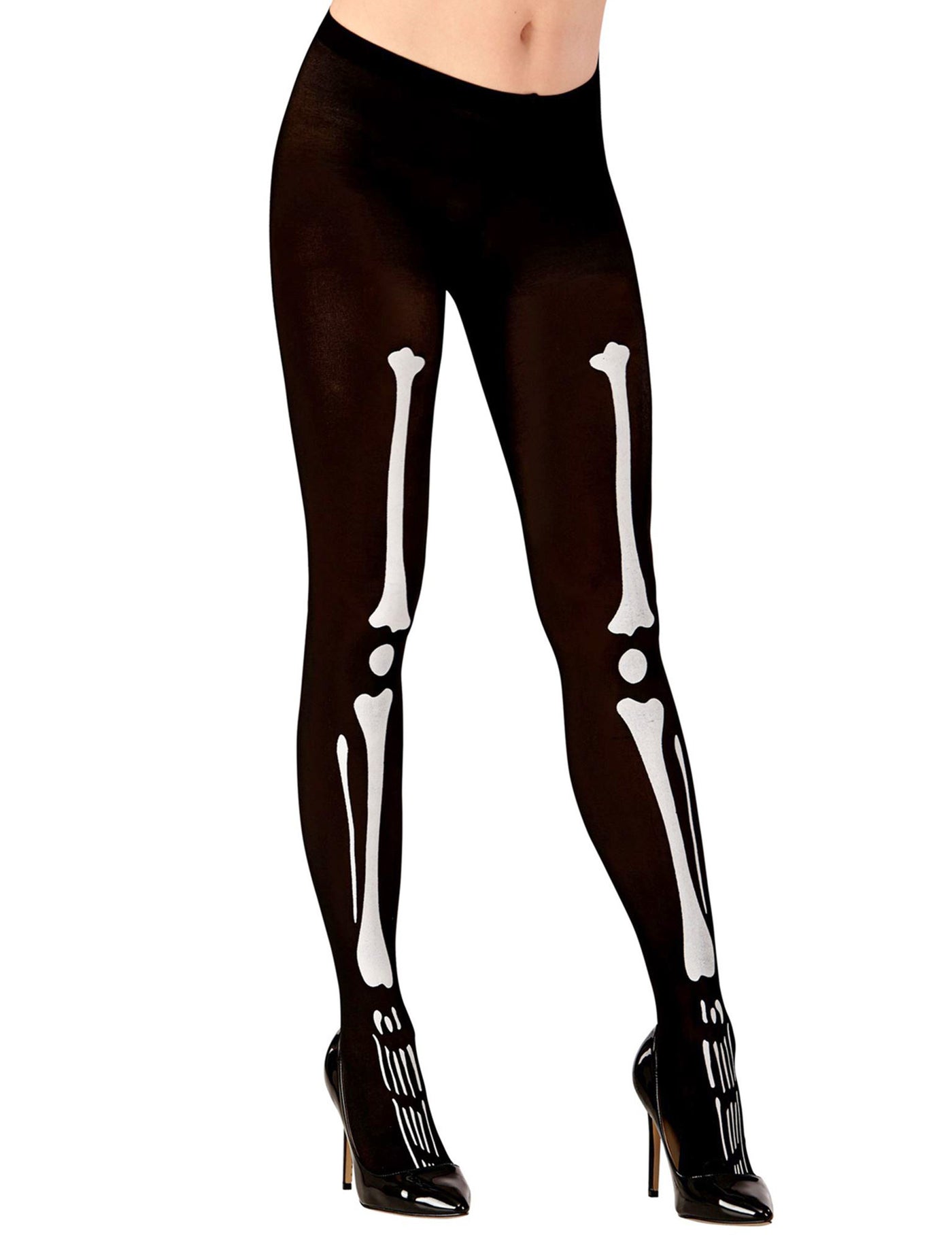 Collant squelette femme Halloween