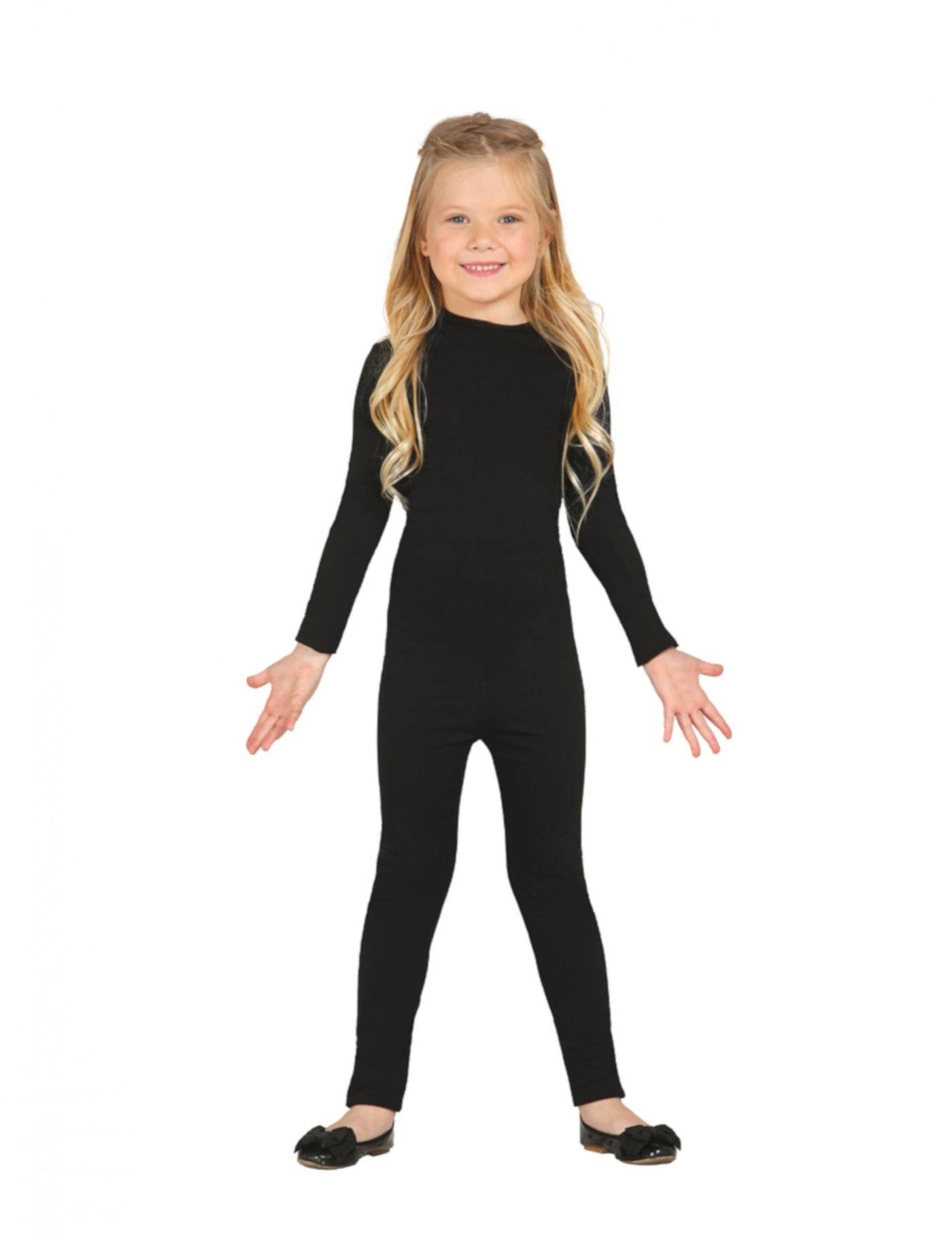 Combinaison justaucorps noir enfant
