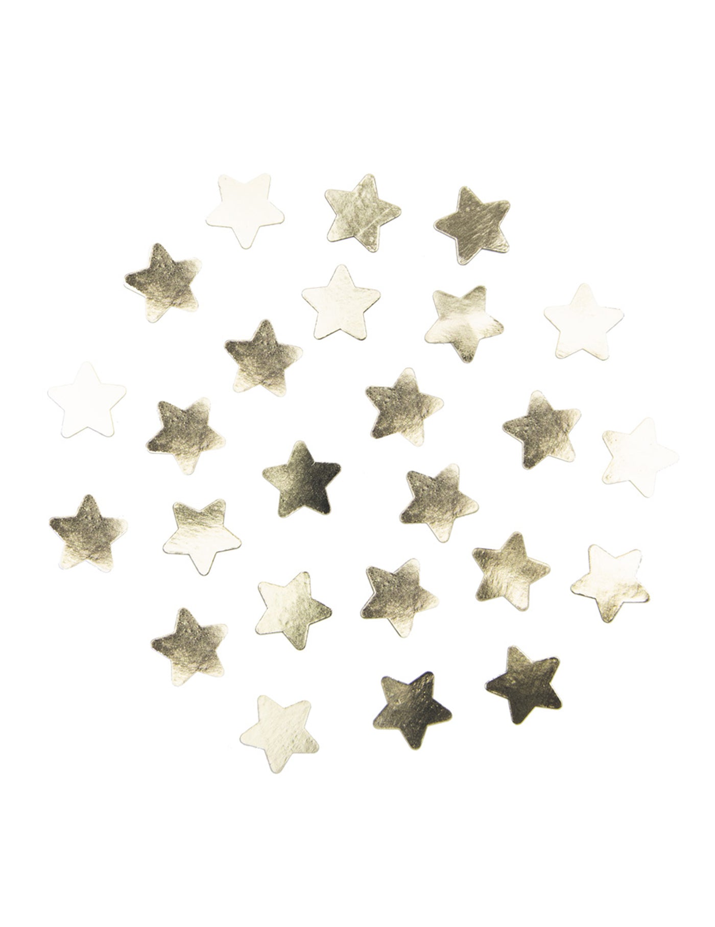 Confettis de table étoiles dorés 100g