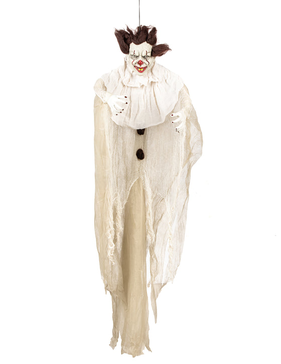 Décoration à suspendre clown tueur 130 cm