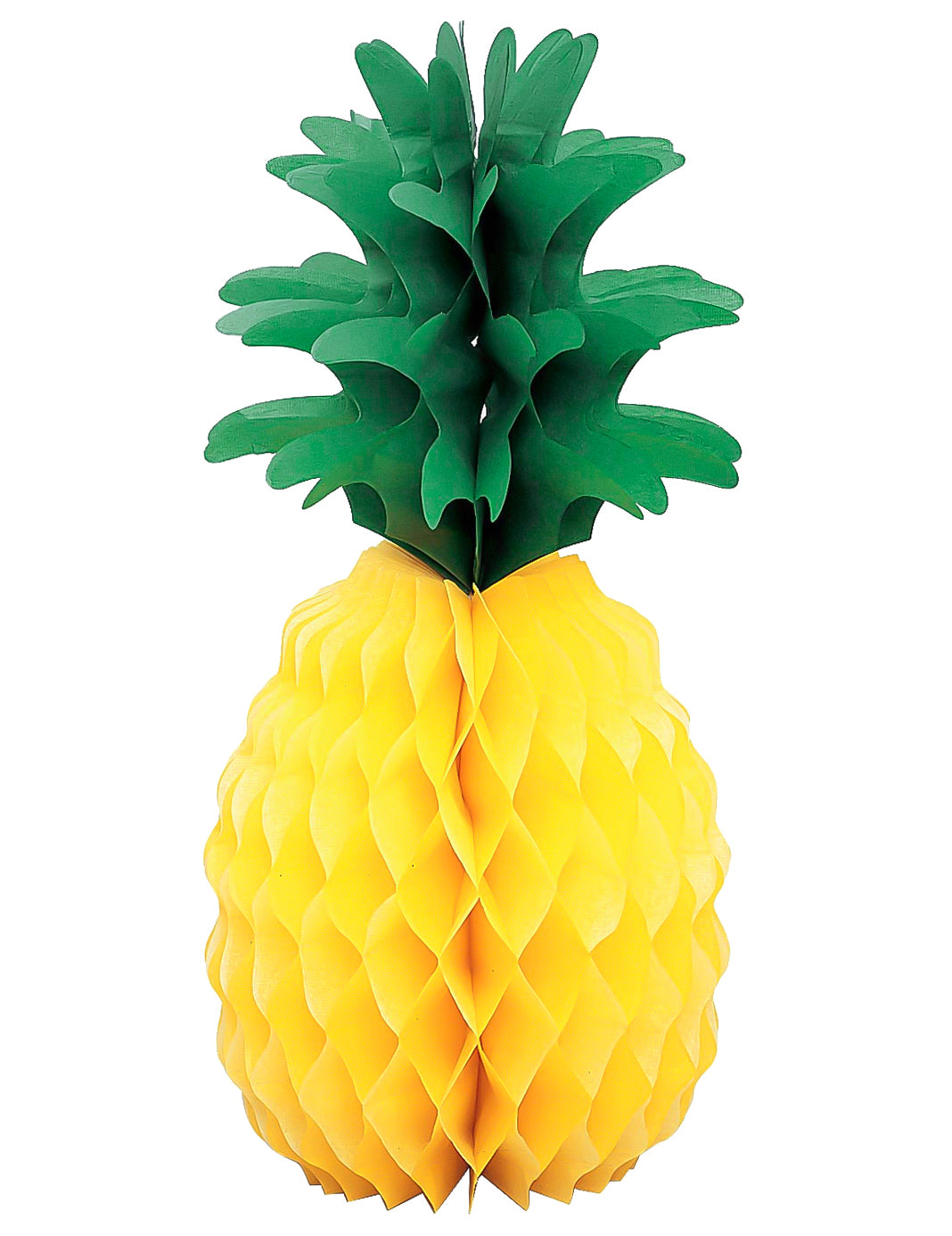 Décoration ananas en papier 35 cm