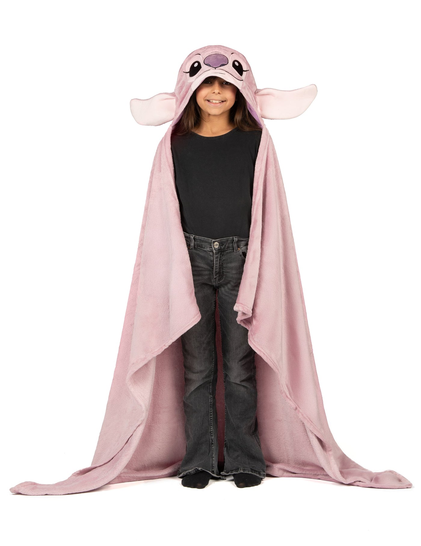 Déguisement Angel Plaid Polaire à Capuche Enfant Lilo & Stitch