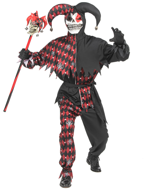 Déguisement Arlequin du mal luxe homme