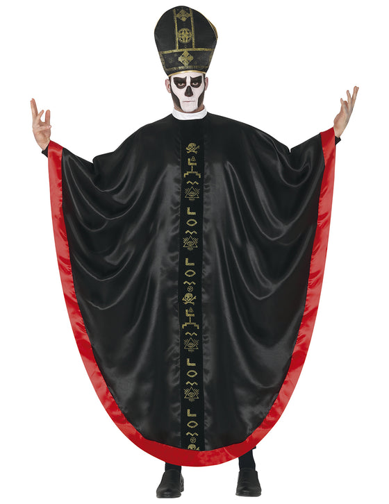 Déguisement cardinal satanique adulte
