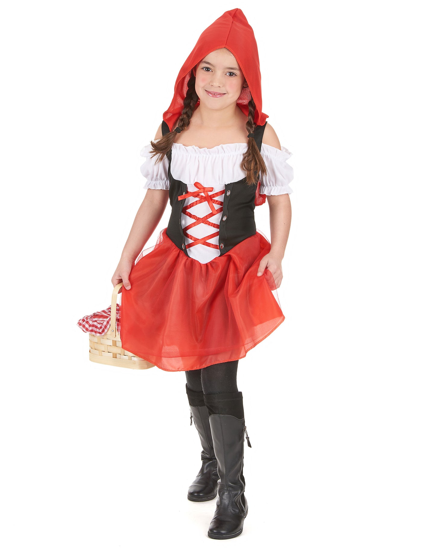 Déguisement chaperon rouge classique fille