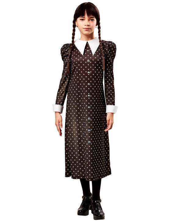 Déguisement classique Mercredi Addams enfant