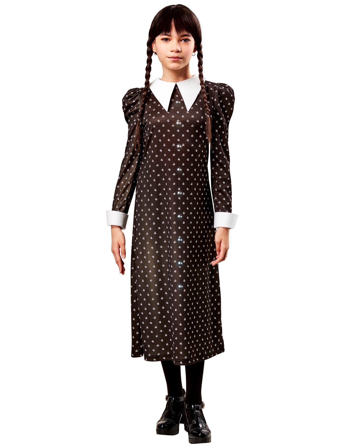 Déguisement classique Mercredi Addams enfant