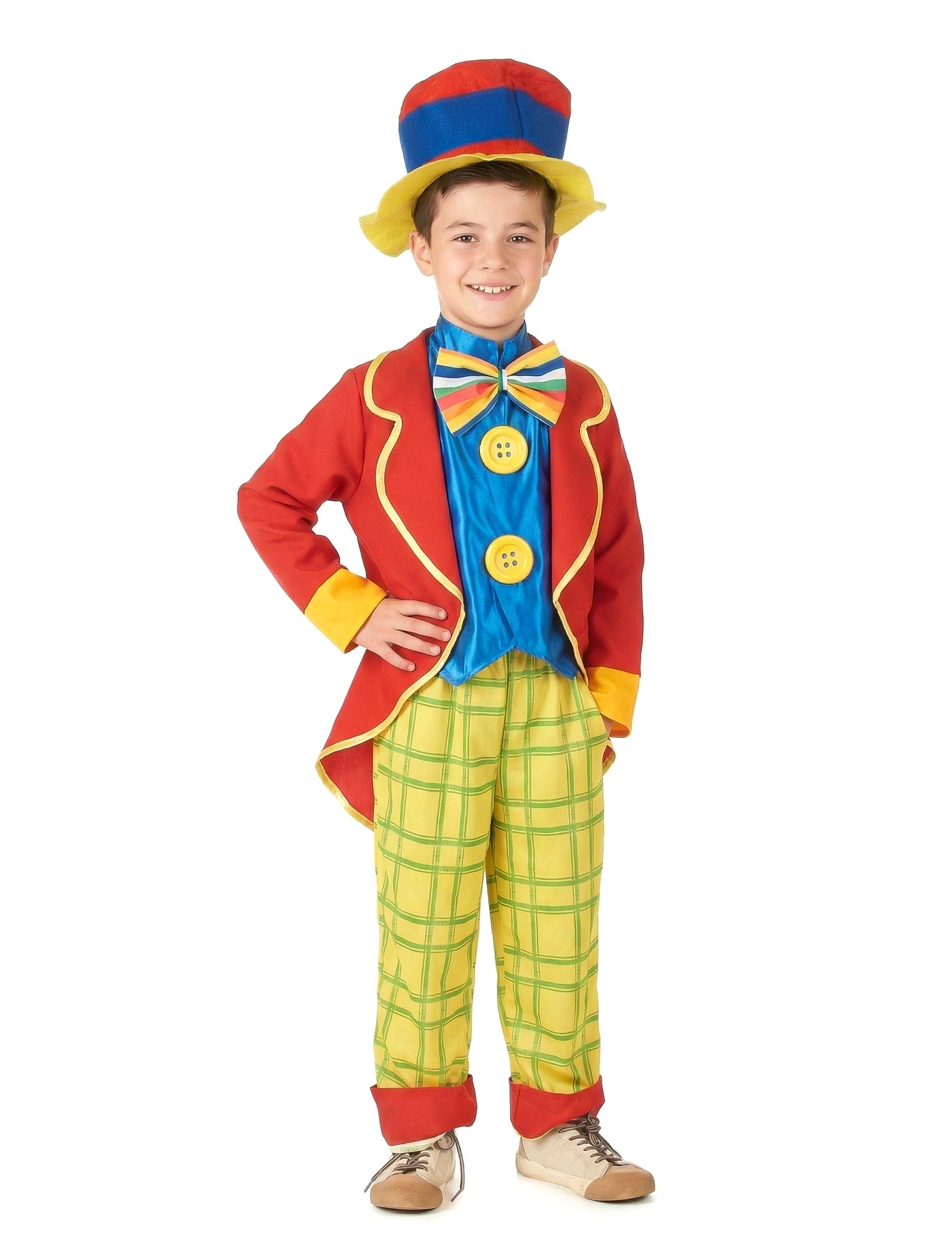 Déguisement clown amusant garçon