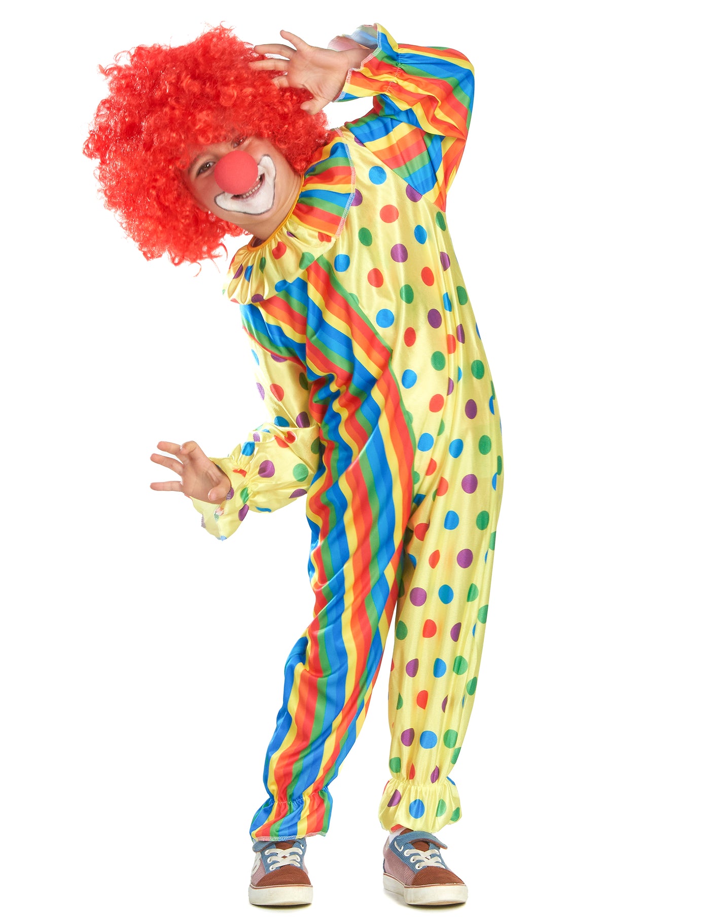 Déguisement clown coloré enfant