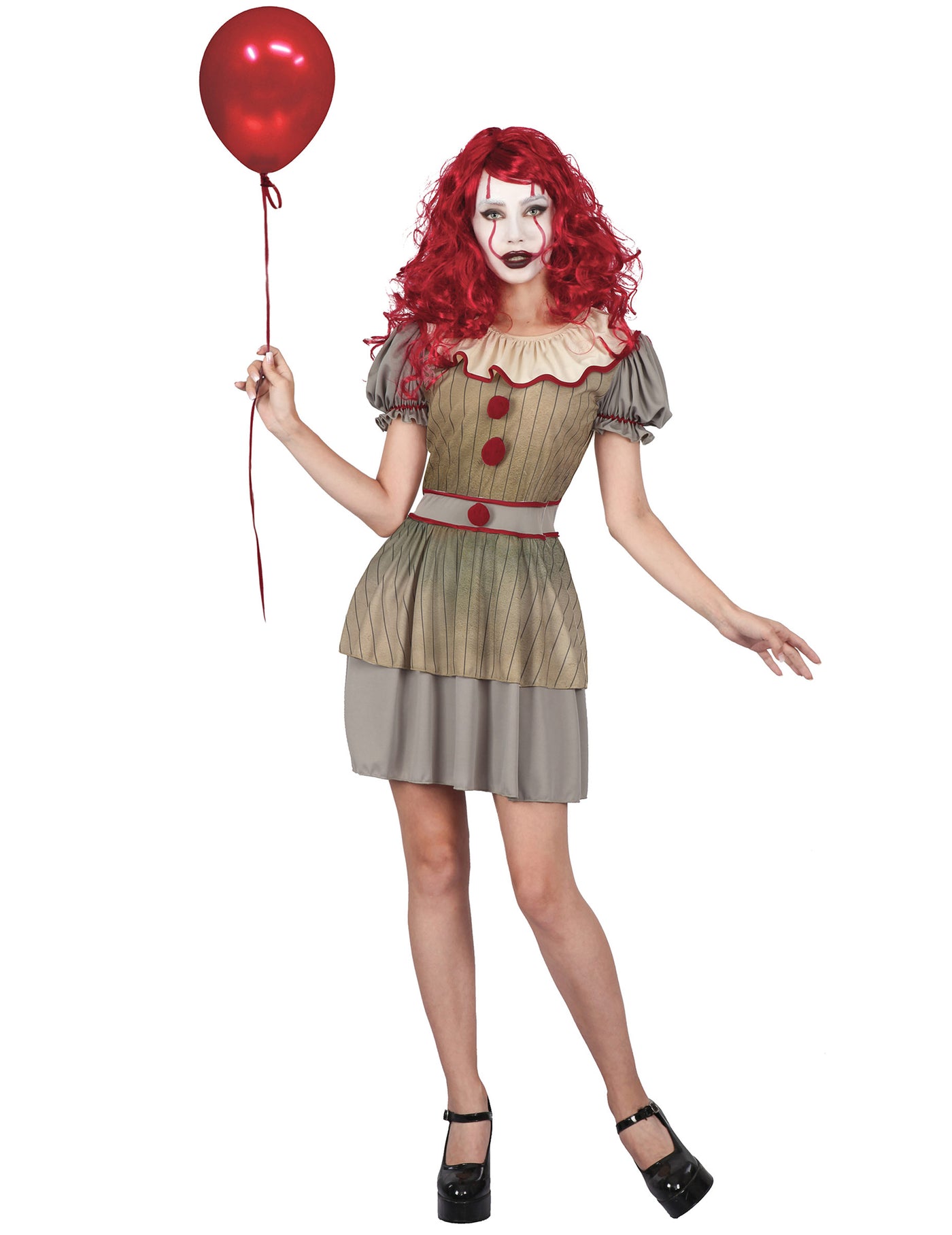 Déguisement clown psycho femme