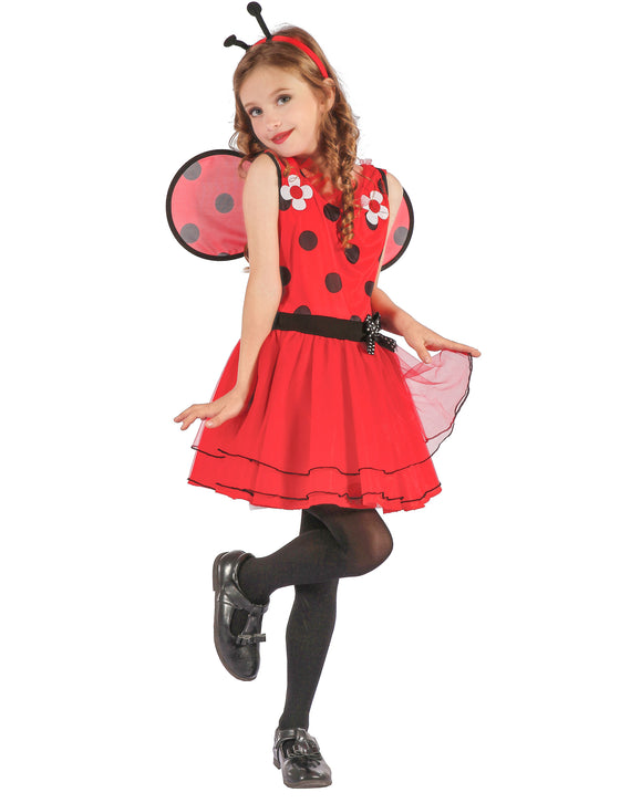 Déguisement Coccinelle fleurs fille
