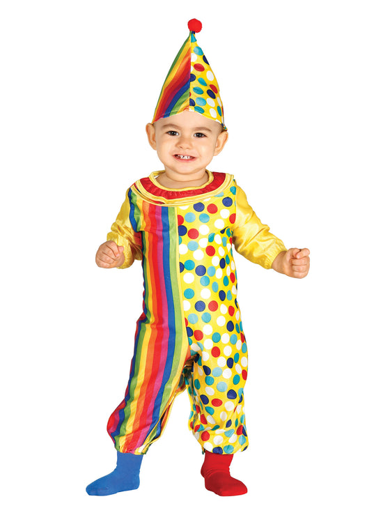 Déguisement combinaison clown bébé