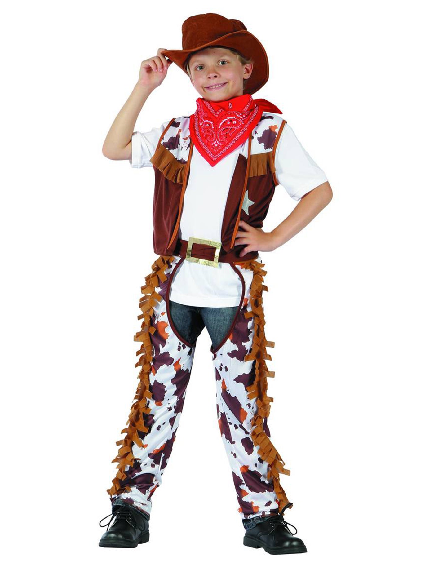 Déguisement cowboy shériff garçon
