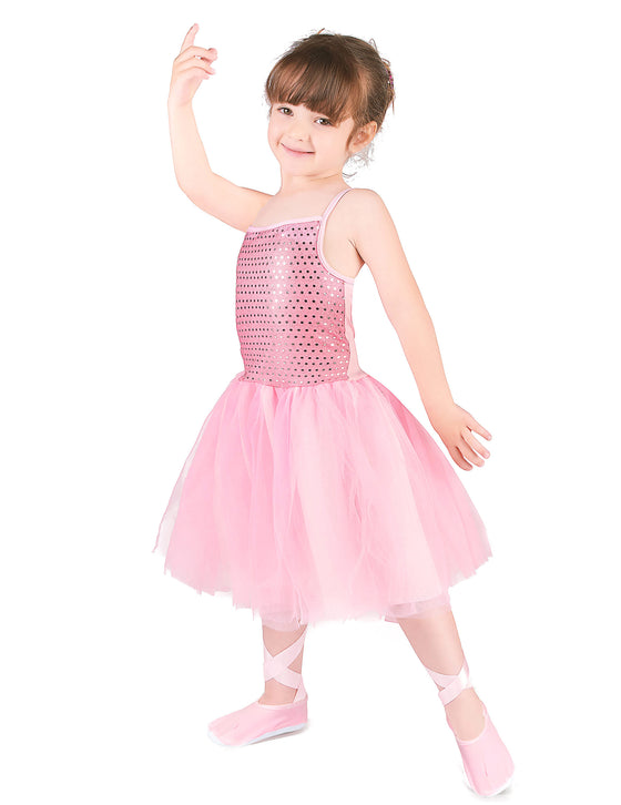 Déguisement danseuse étoile rose fille