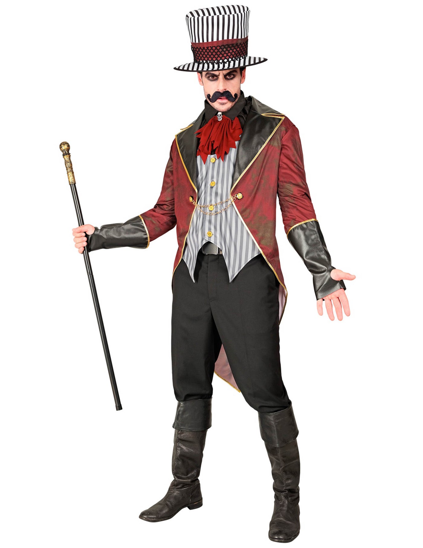 Déguisement directeur de cirque sinistre adulte