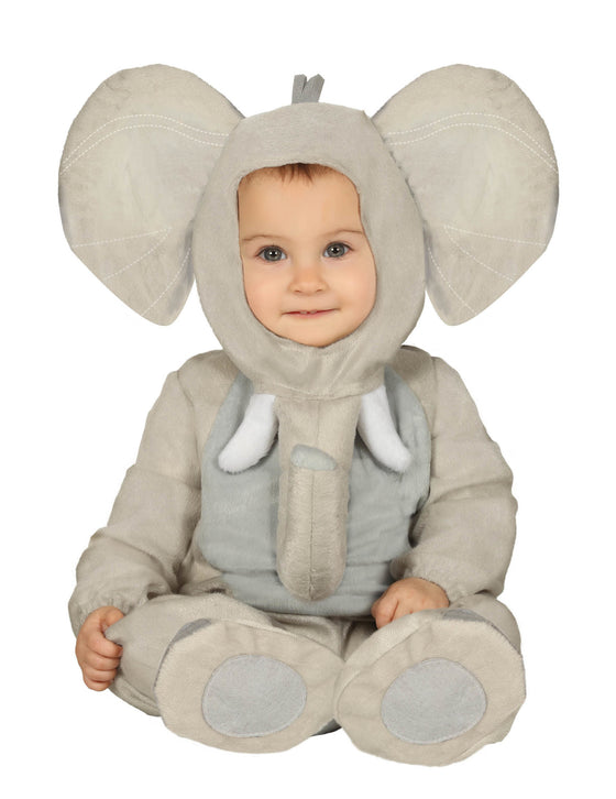 Déguisement éléphant peluche bébé