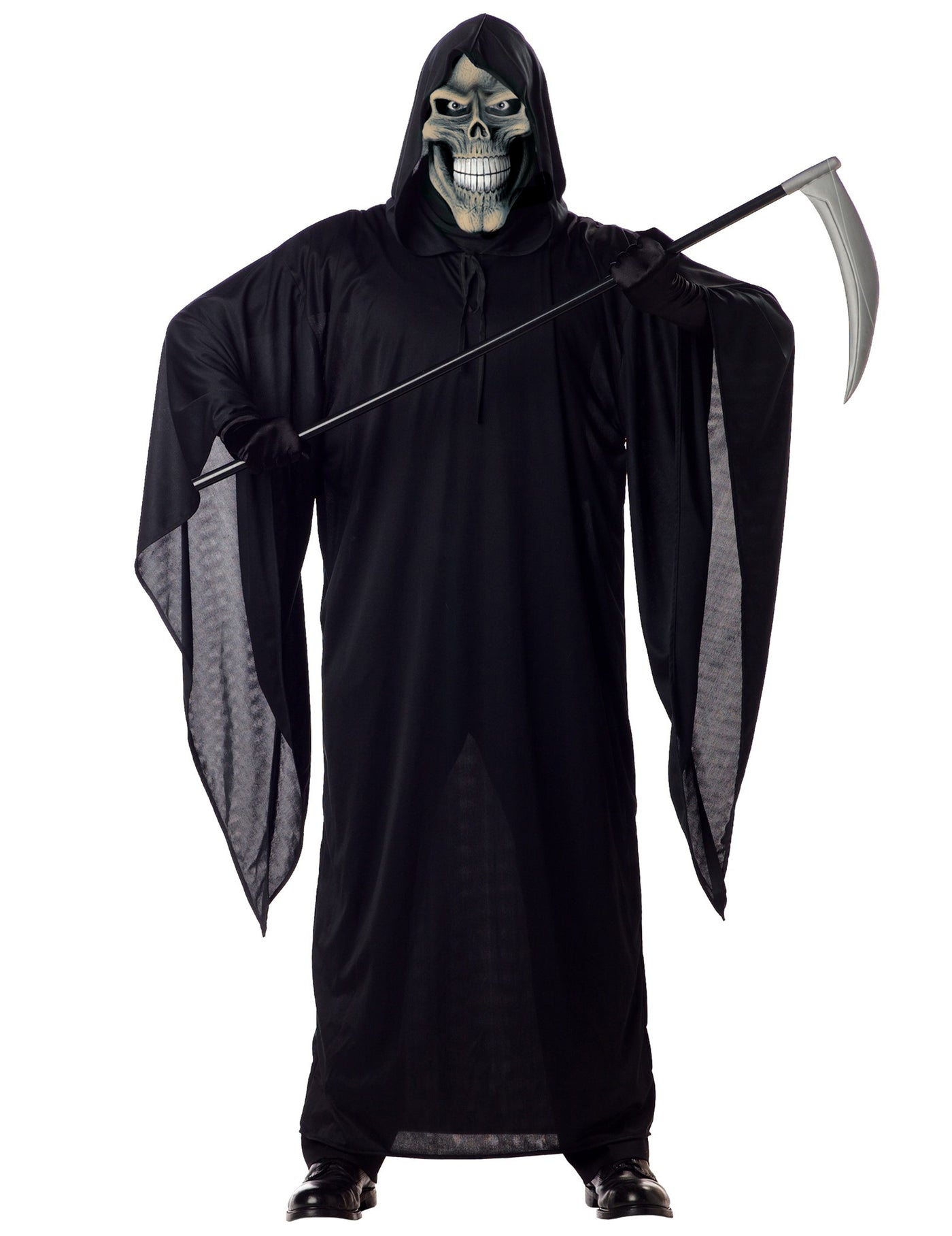 Déguisement grande taille faucheuse homme Halloween