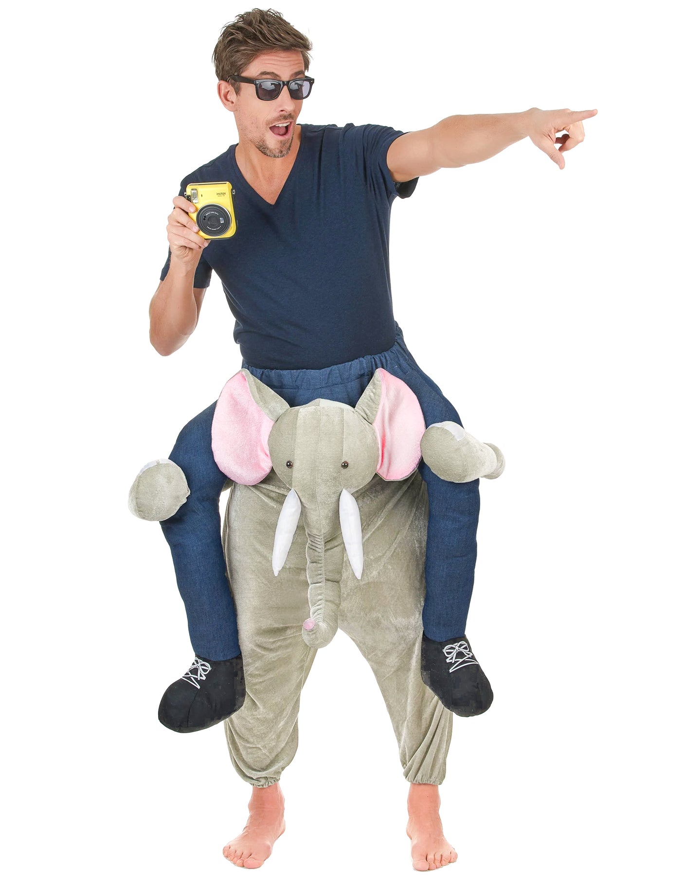 Déguisement à dos d'éléphant adulte