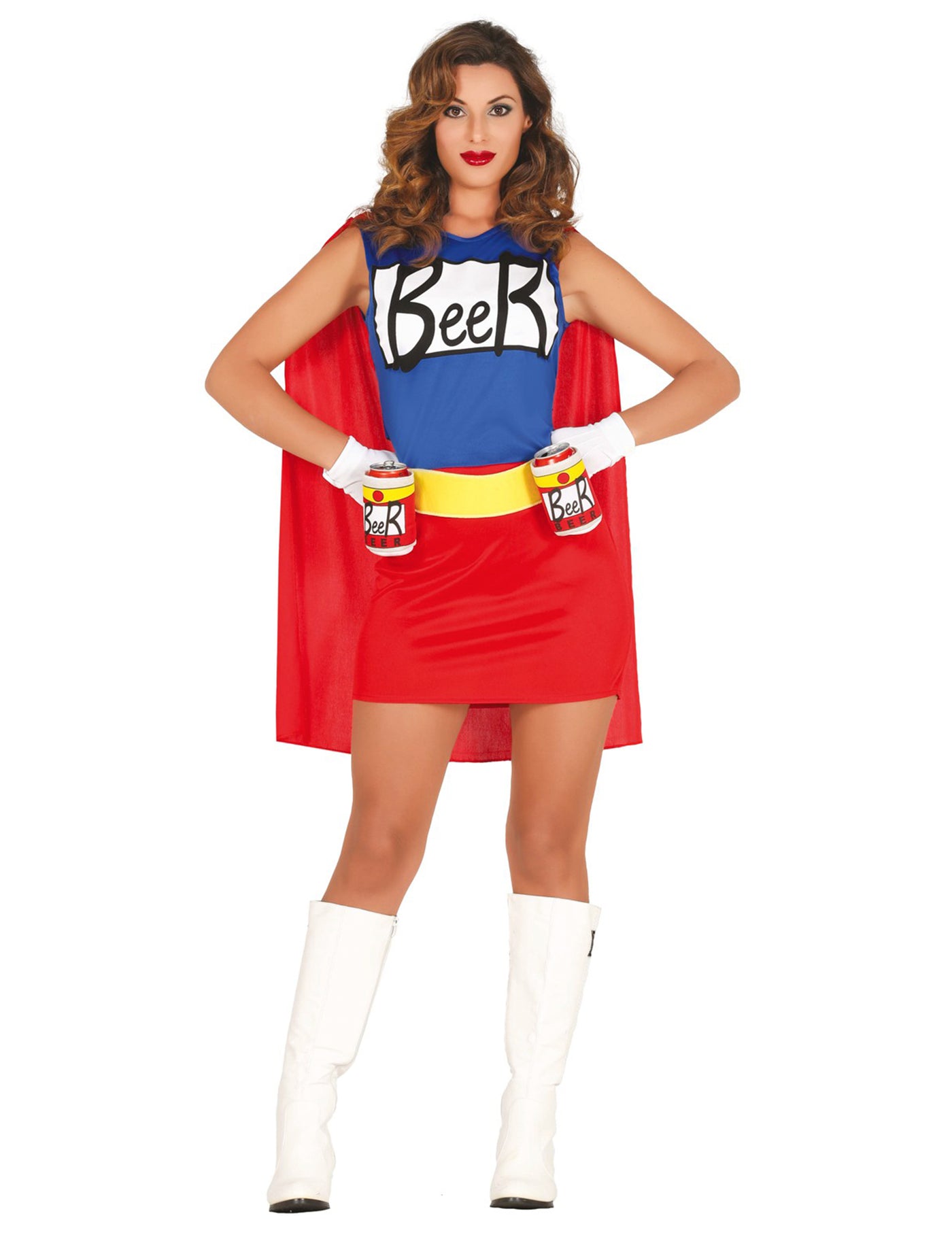Déguisement humoristique Beerwoman femme
