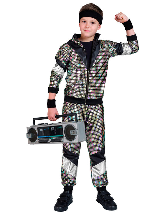Déguisement jogging disco années 80 enfant